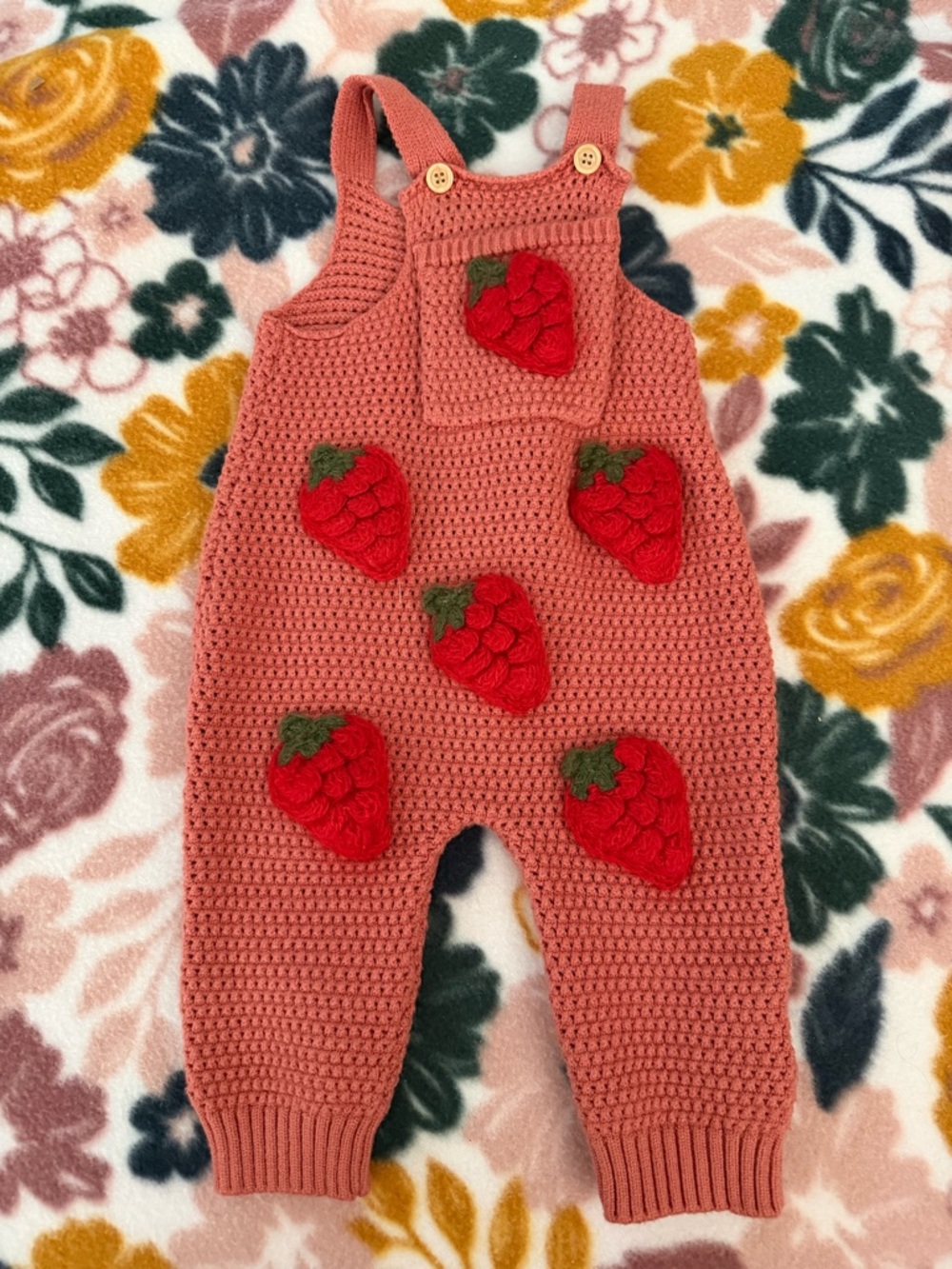 Strawberry Overalls